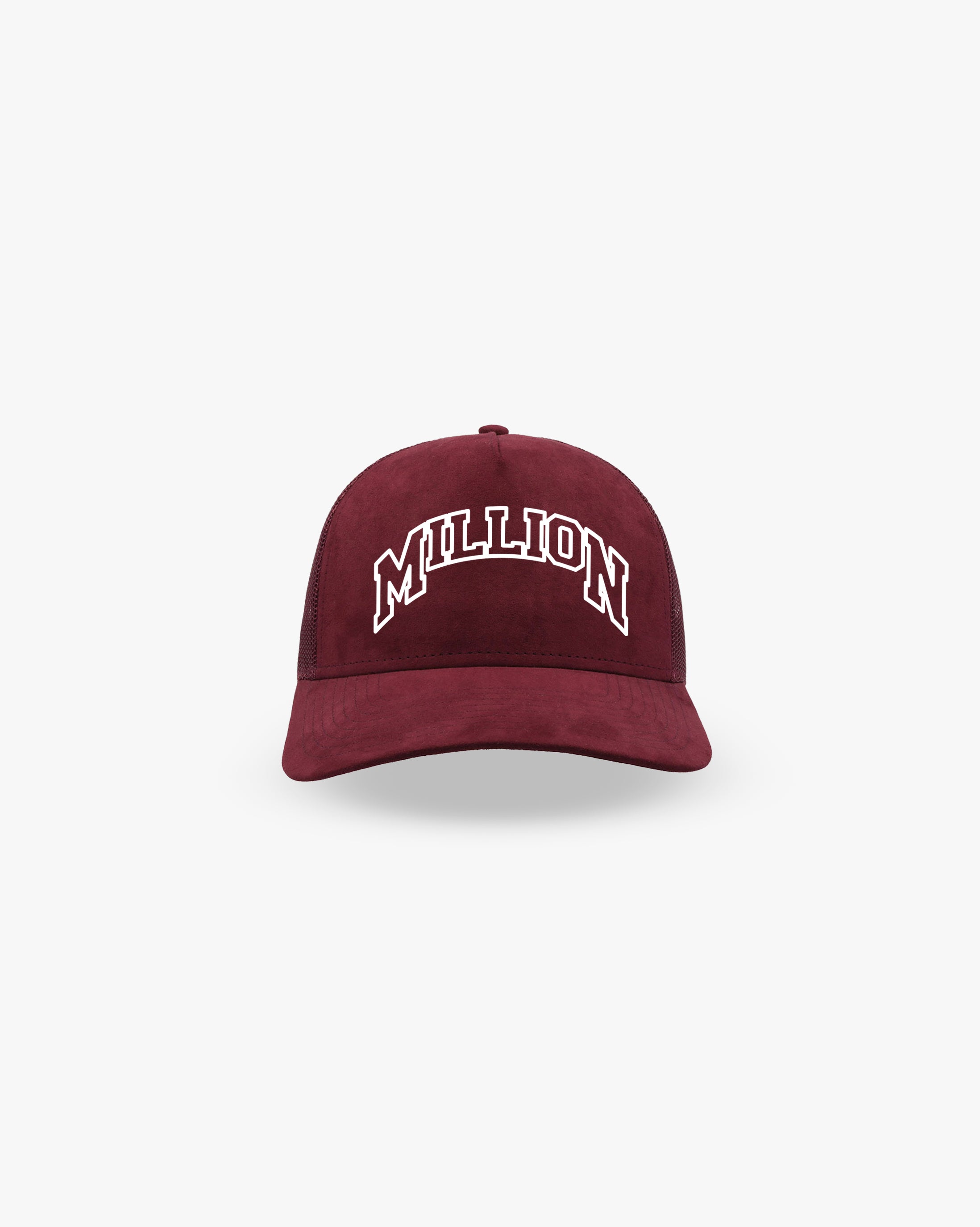 Casquette Suède Bordeaux
