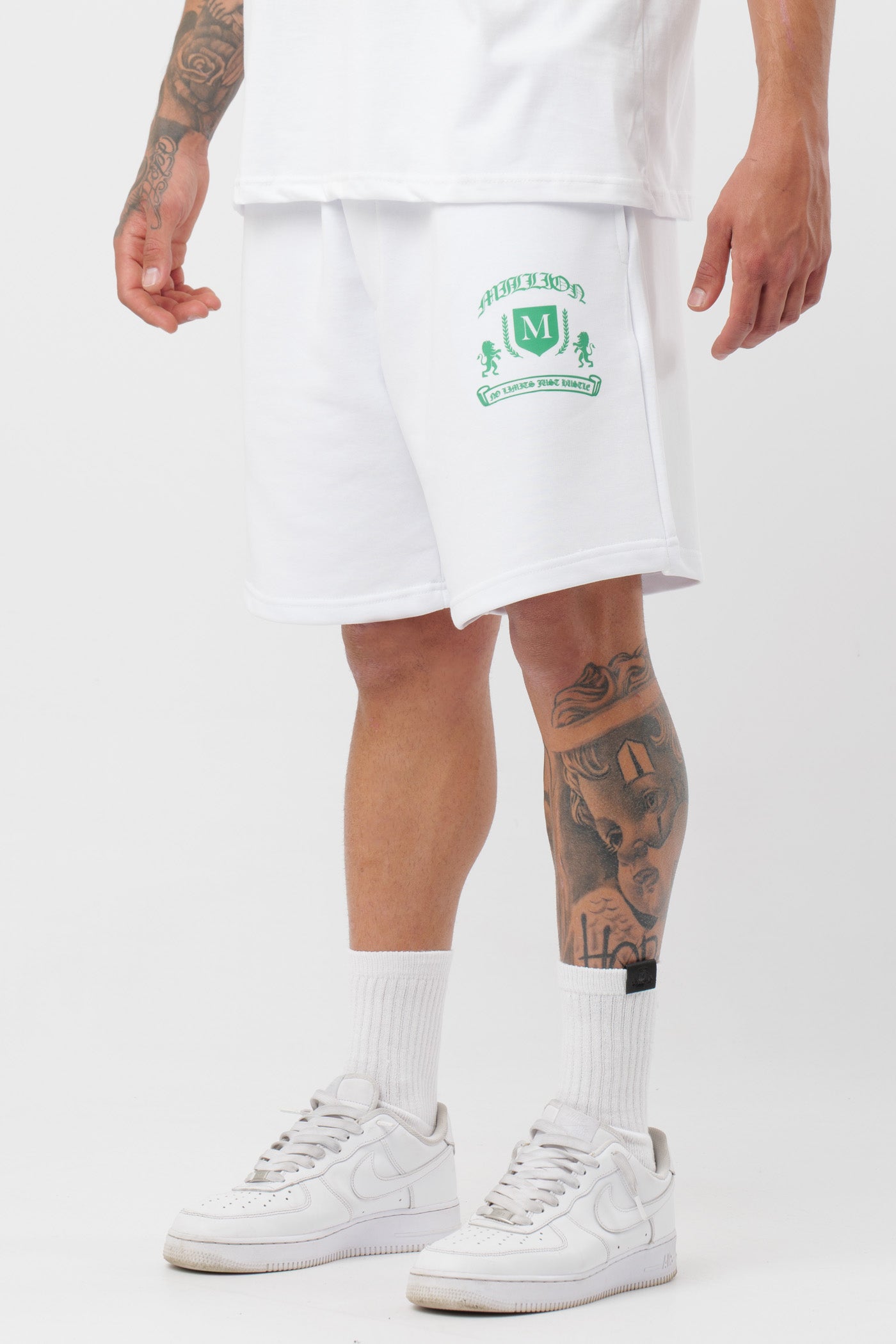 Short Monarch Bianco Verde
