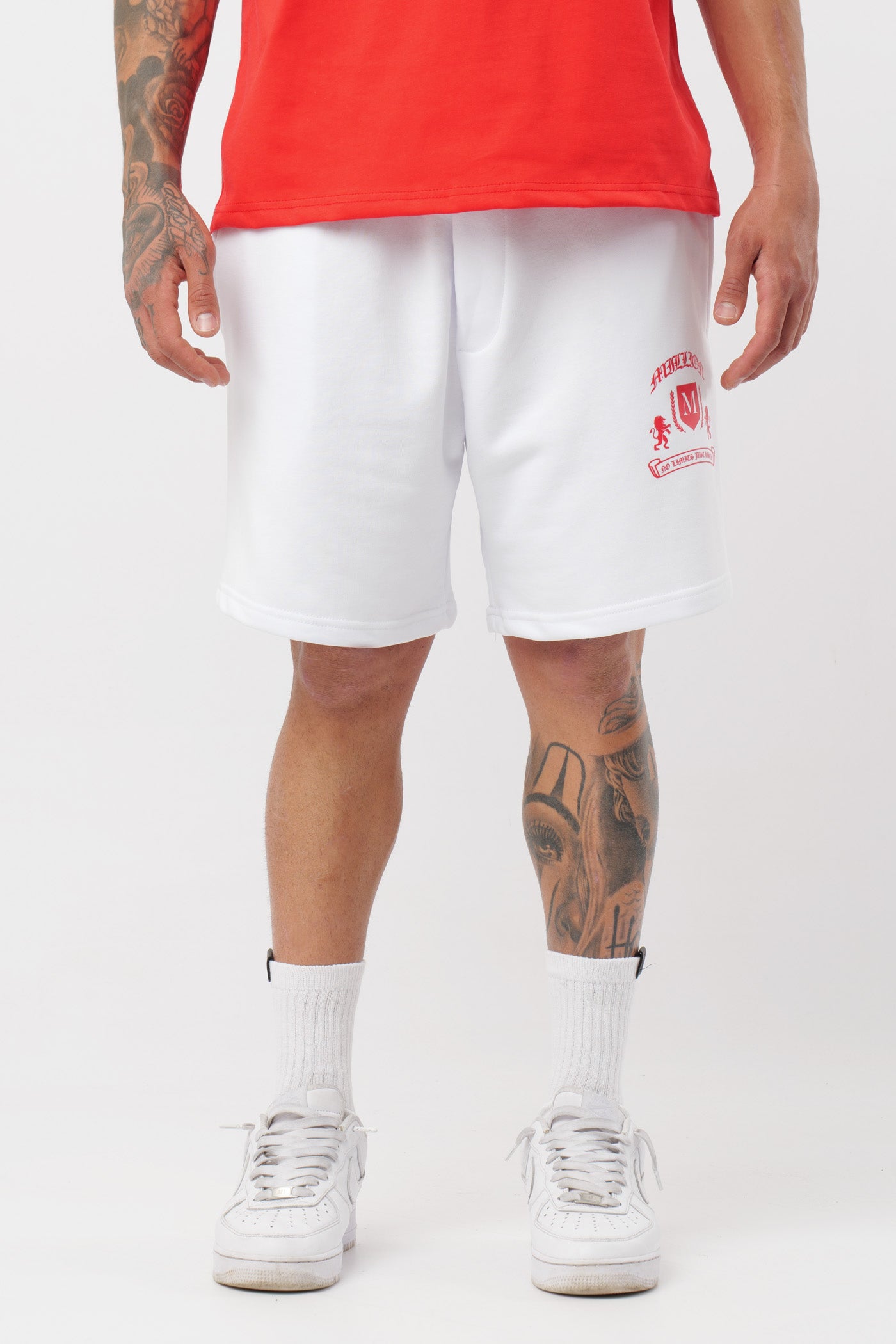 Short Monarch Bianco Red