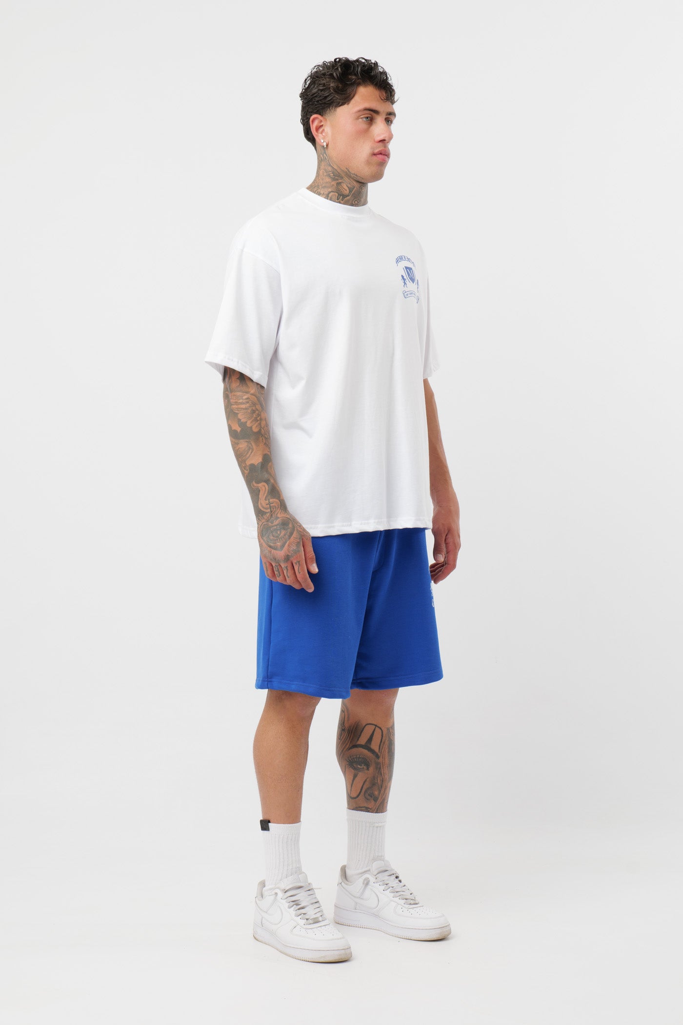 T-Shirt Monarch Bianca Royal