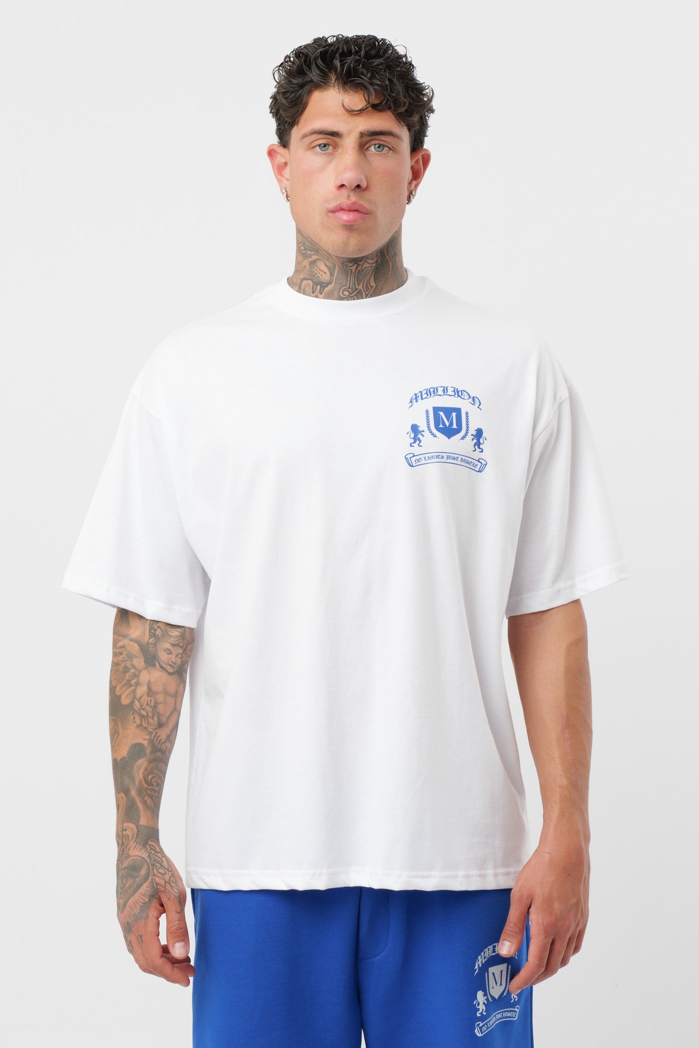 T-Shirt Monarch Bianca Royal