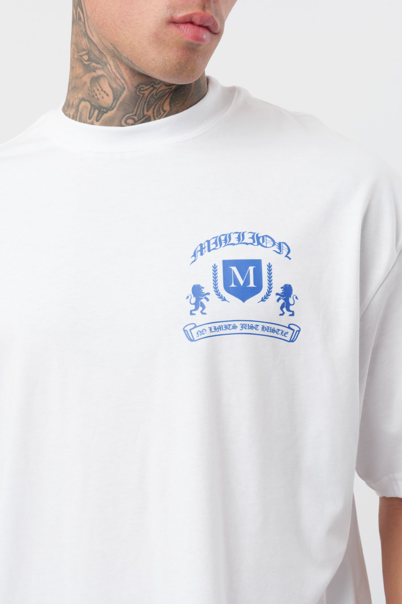 T-Shirt Monarch Bianca Royal