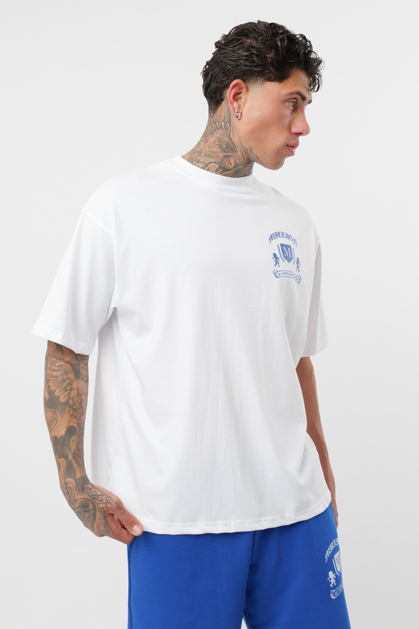 T-Shirt Monarch Bianca Royal