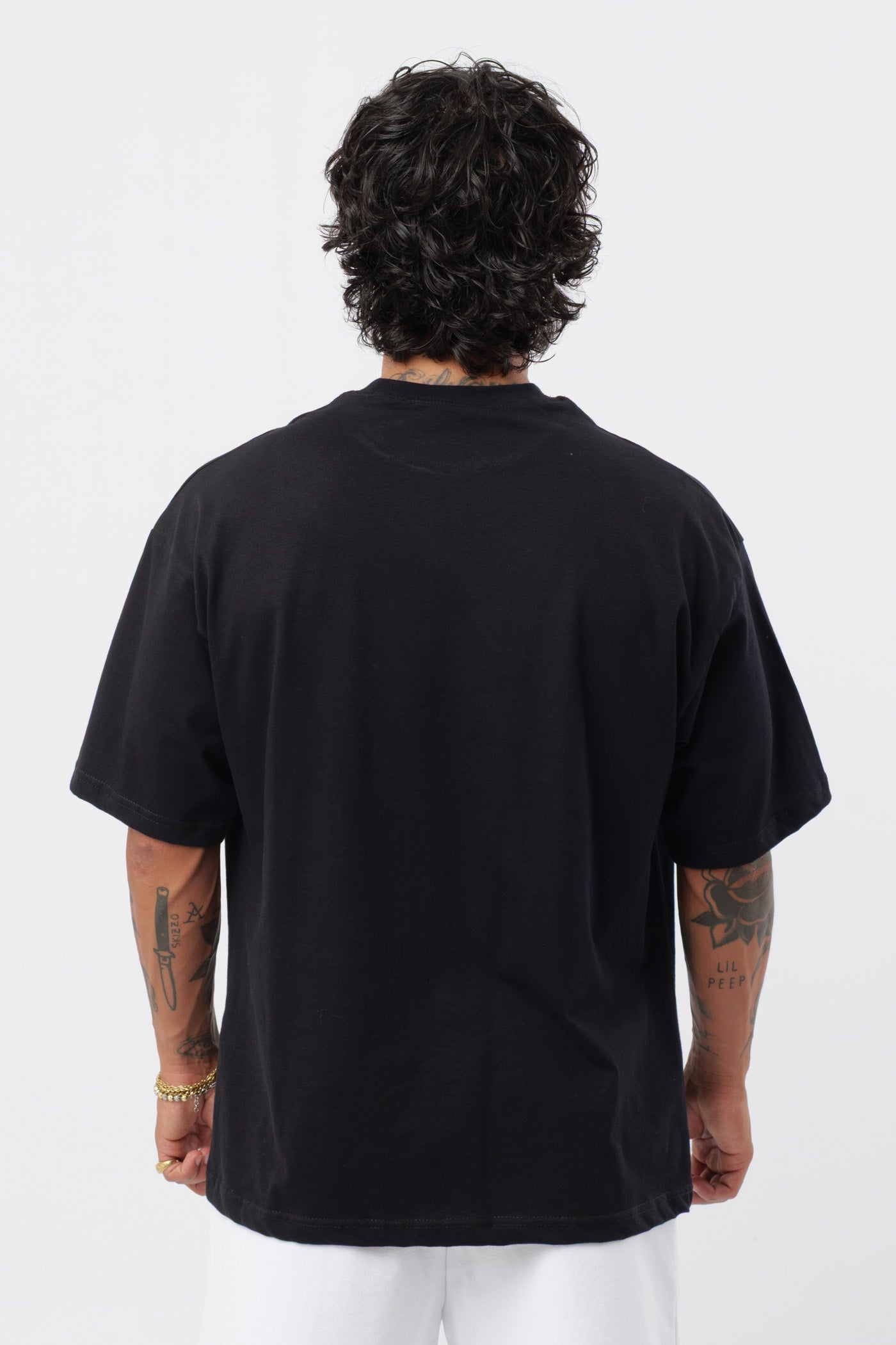 T-shirt noire Gold Patron