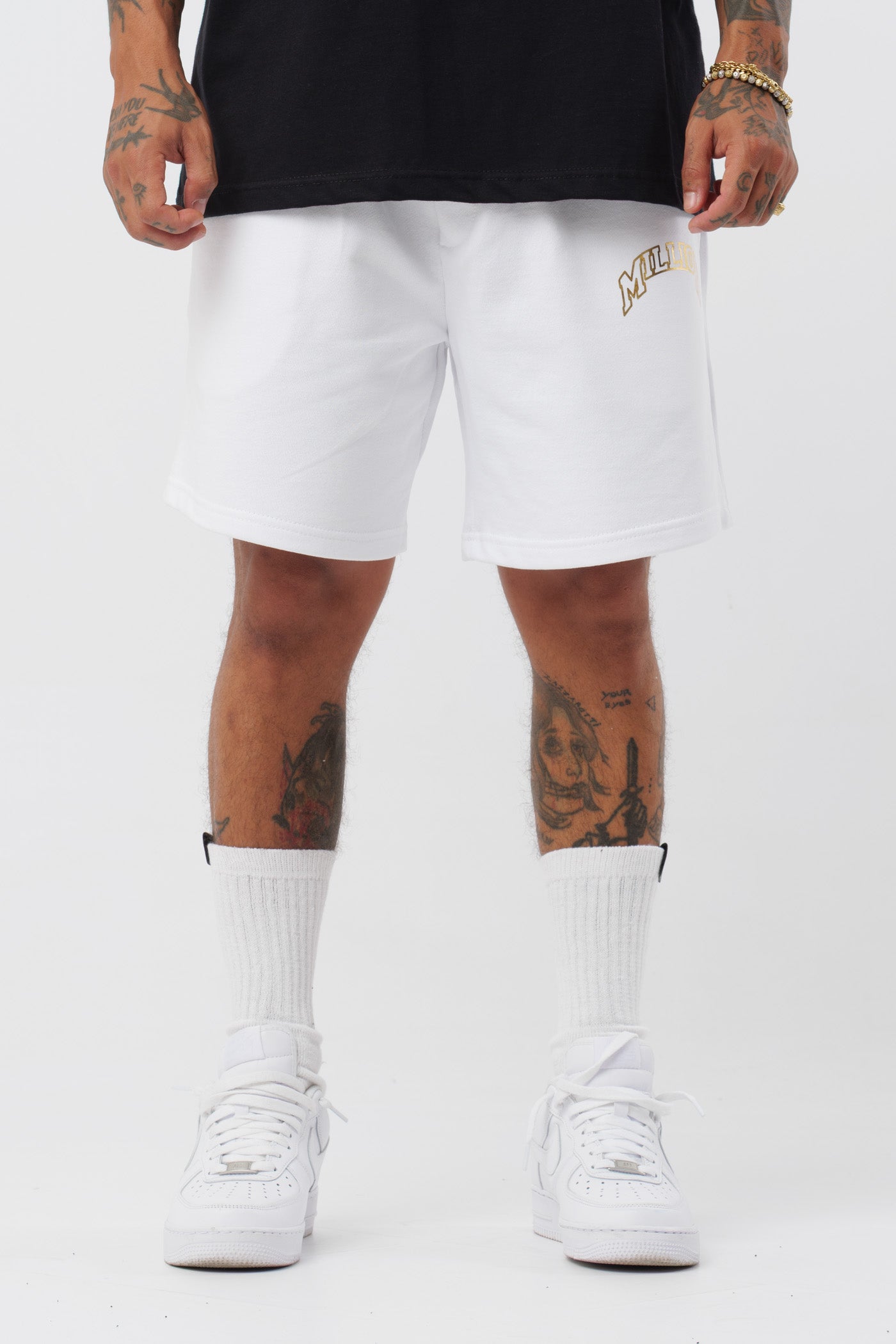 Short Gold Patron blanc