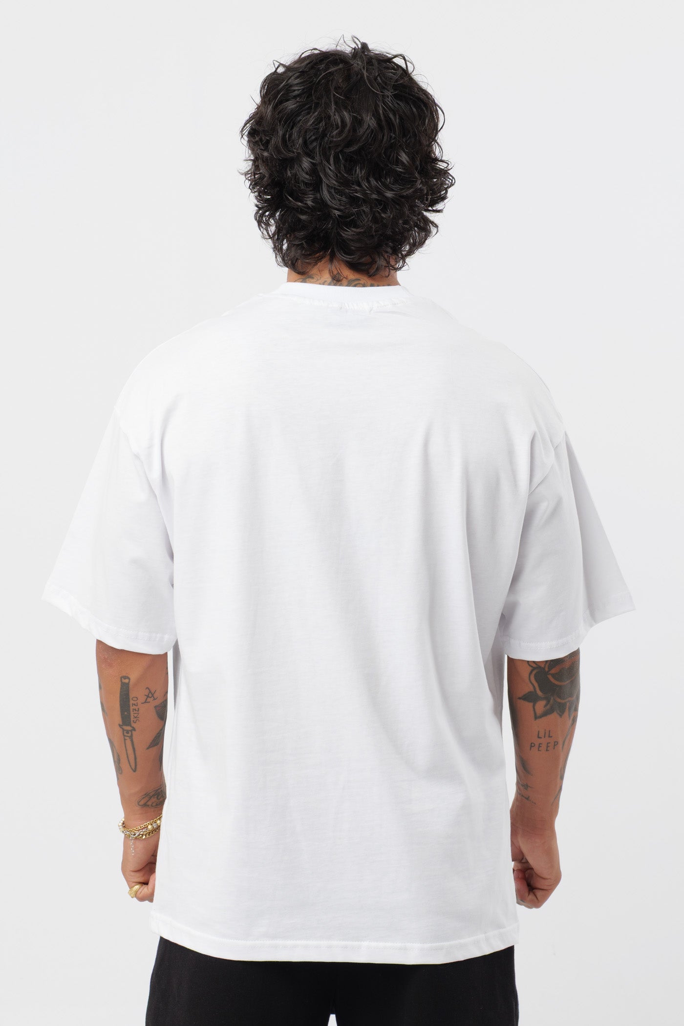 T-shirt blanche holographique
