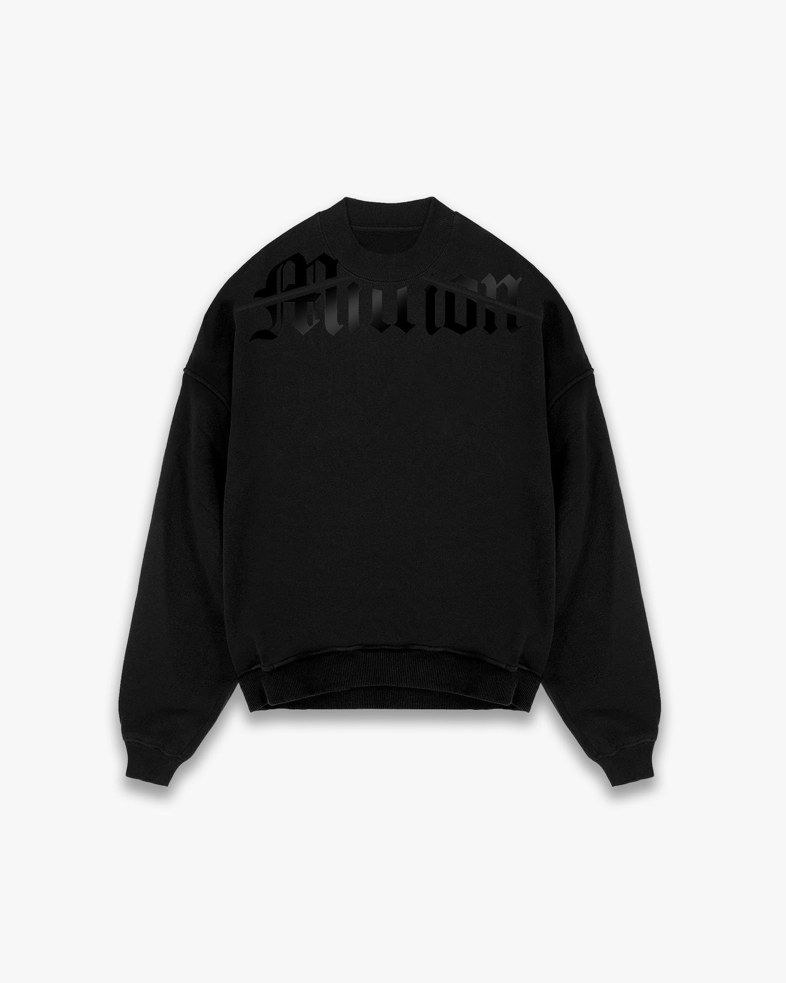 Crewneck Black Cortar Noir