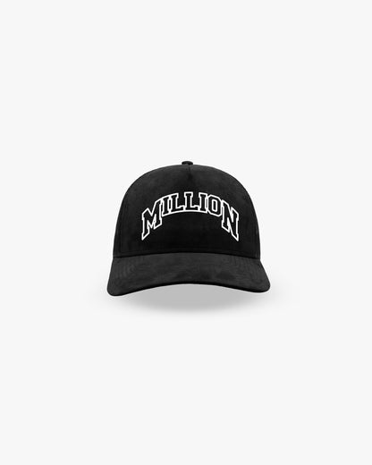 Casquette Suède Noire