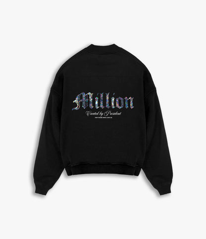 Crewneck Crystal President Noir