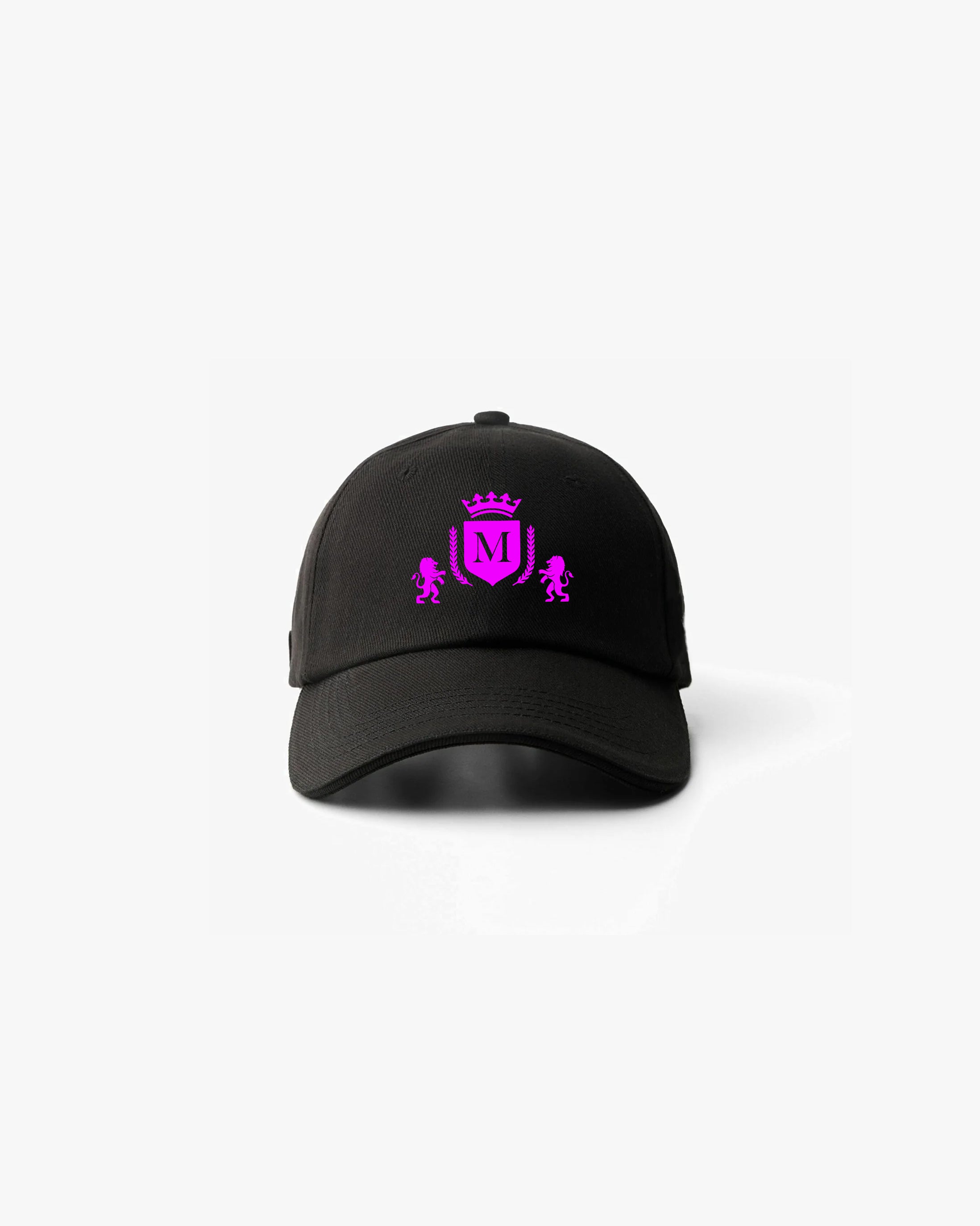 Cappello Logo Nero Rosa Fluo