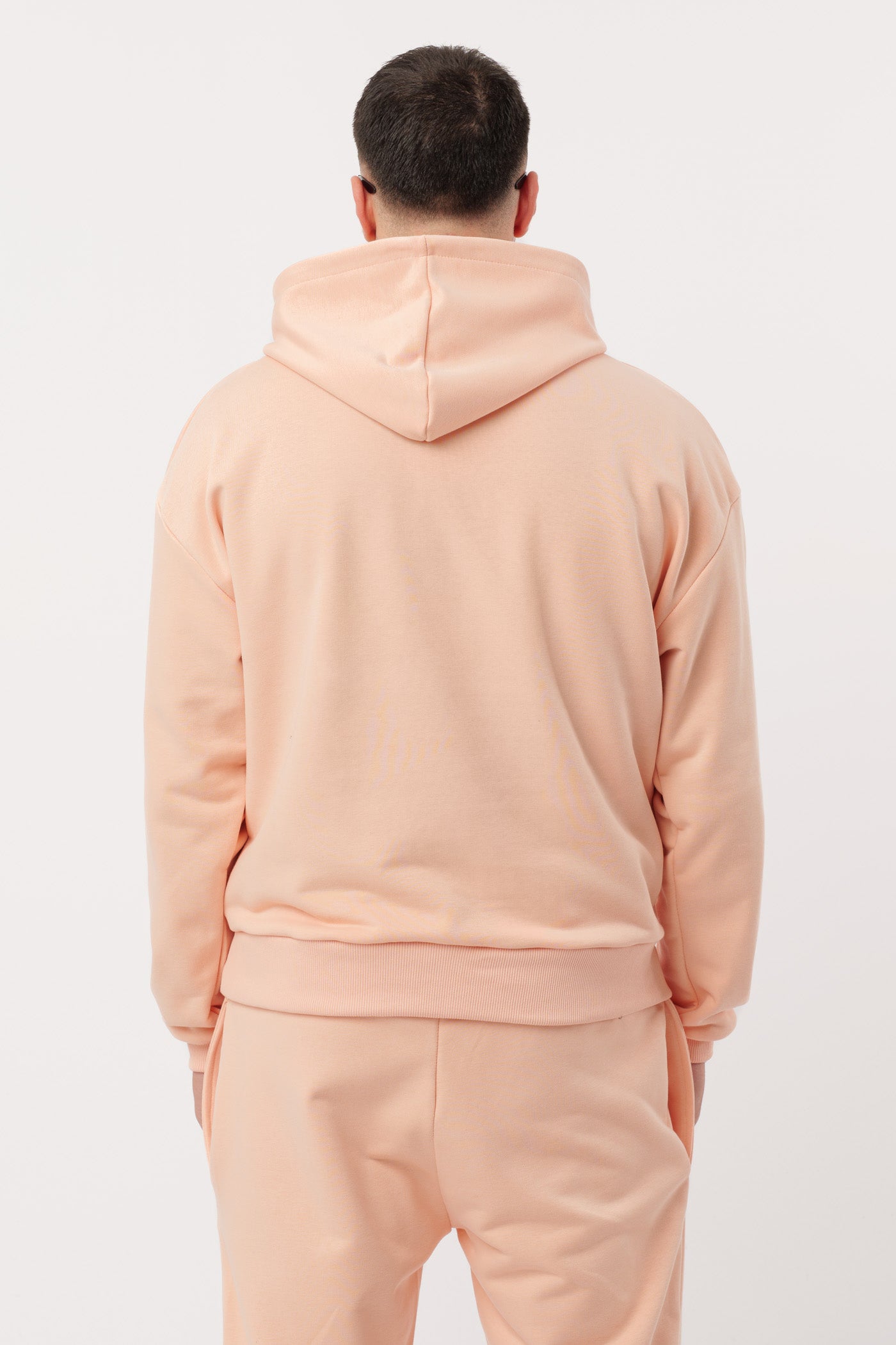 Hoodie Corail avec Logo Noir