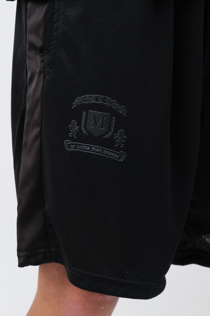T-shirt Noir avec Logo Noir