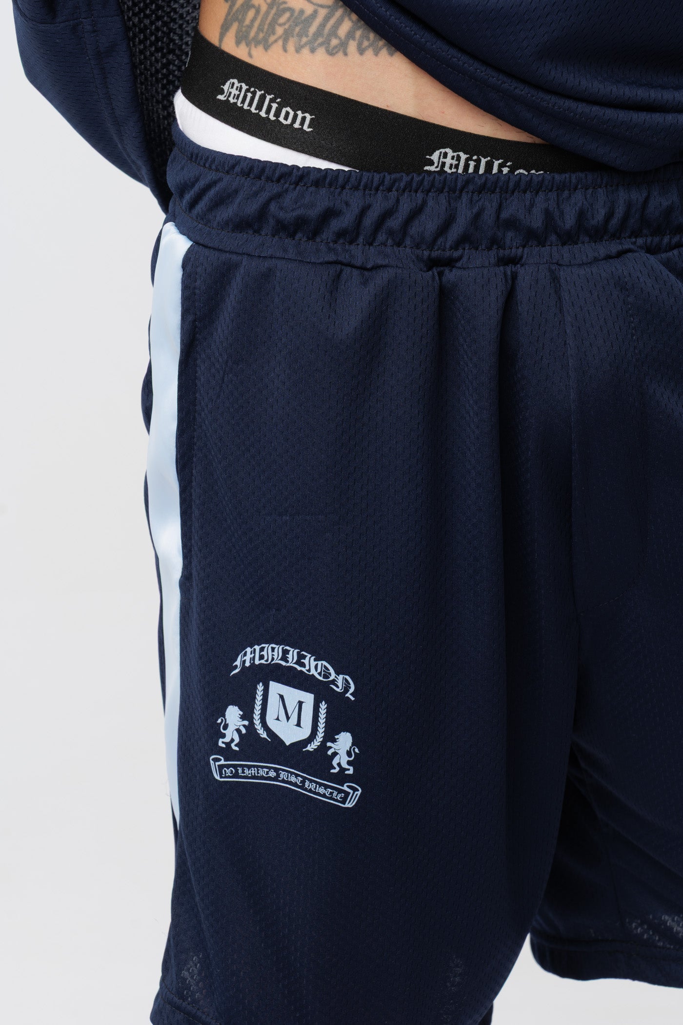 T-shirt Noir avec Logo Noir