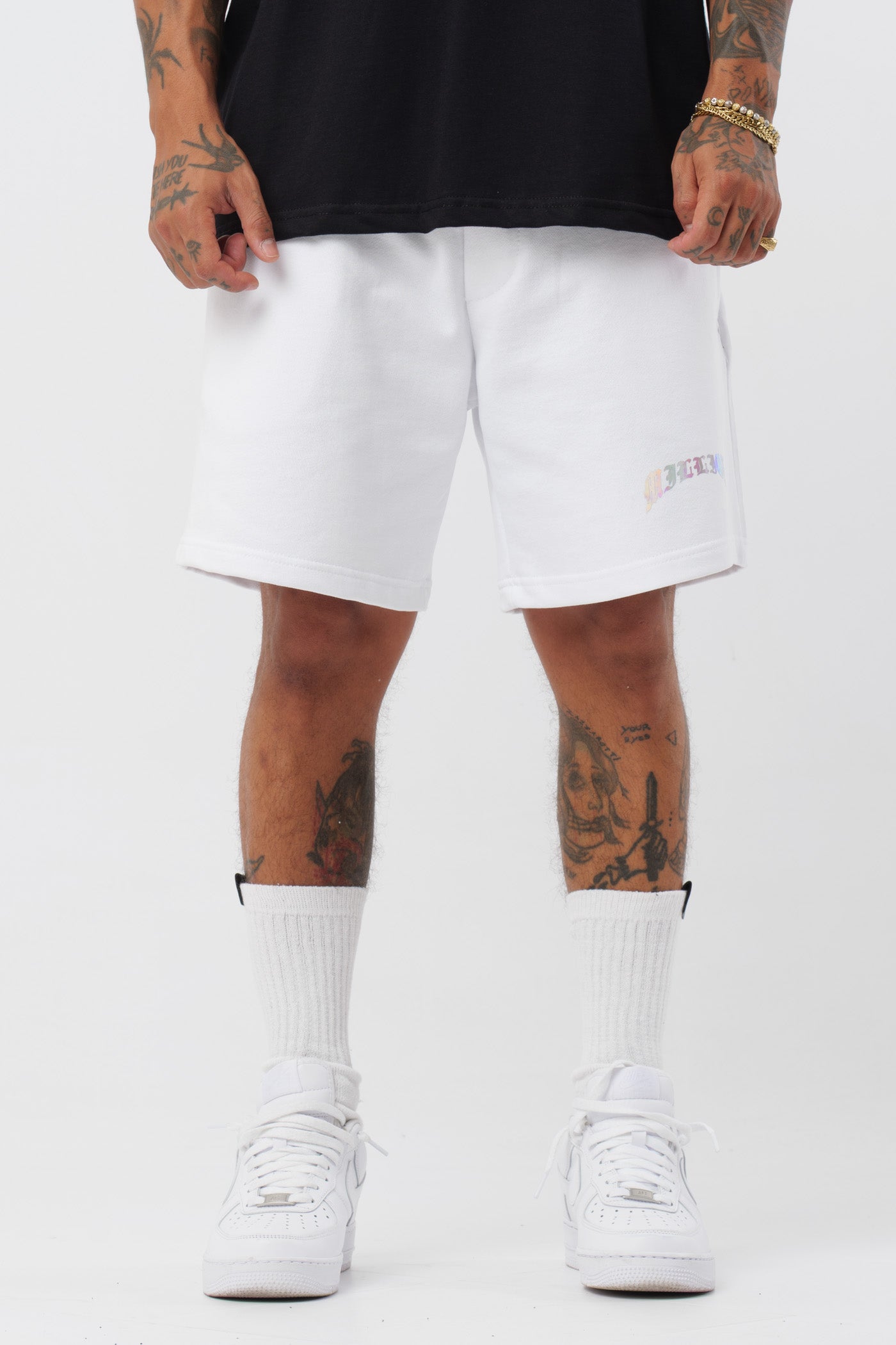 Short Holografic Bianco