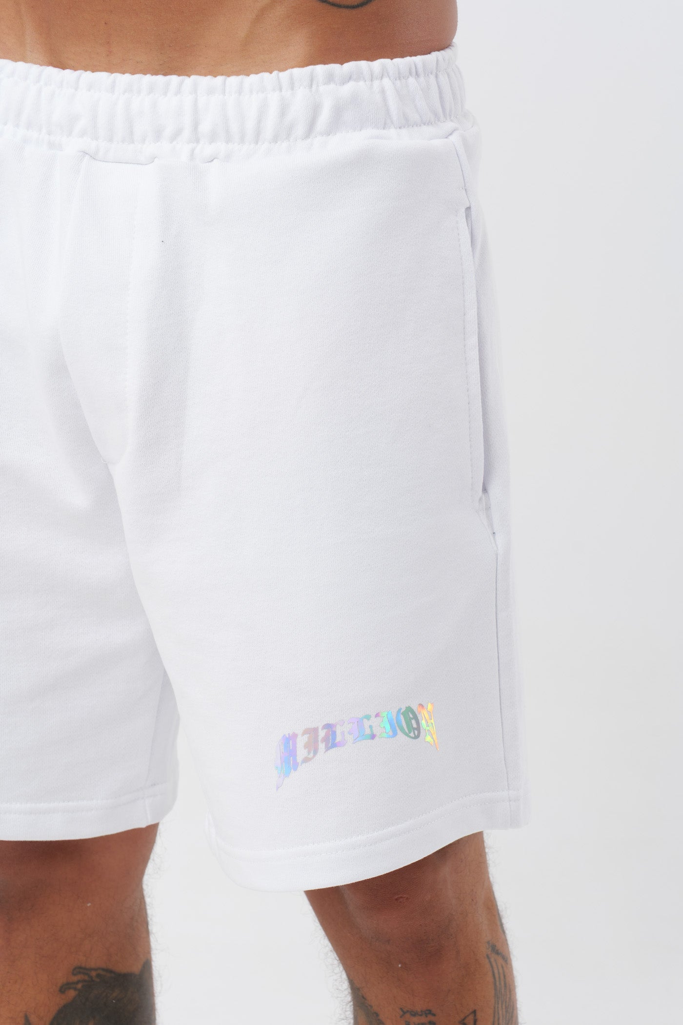 Short Holografic Bianco