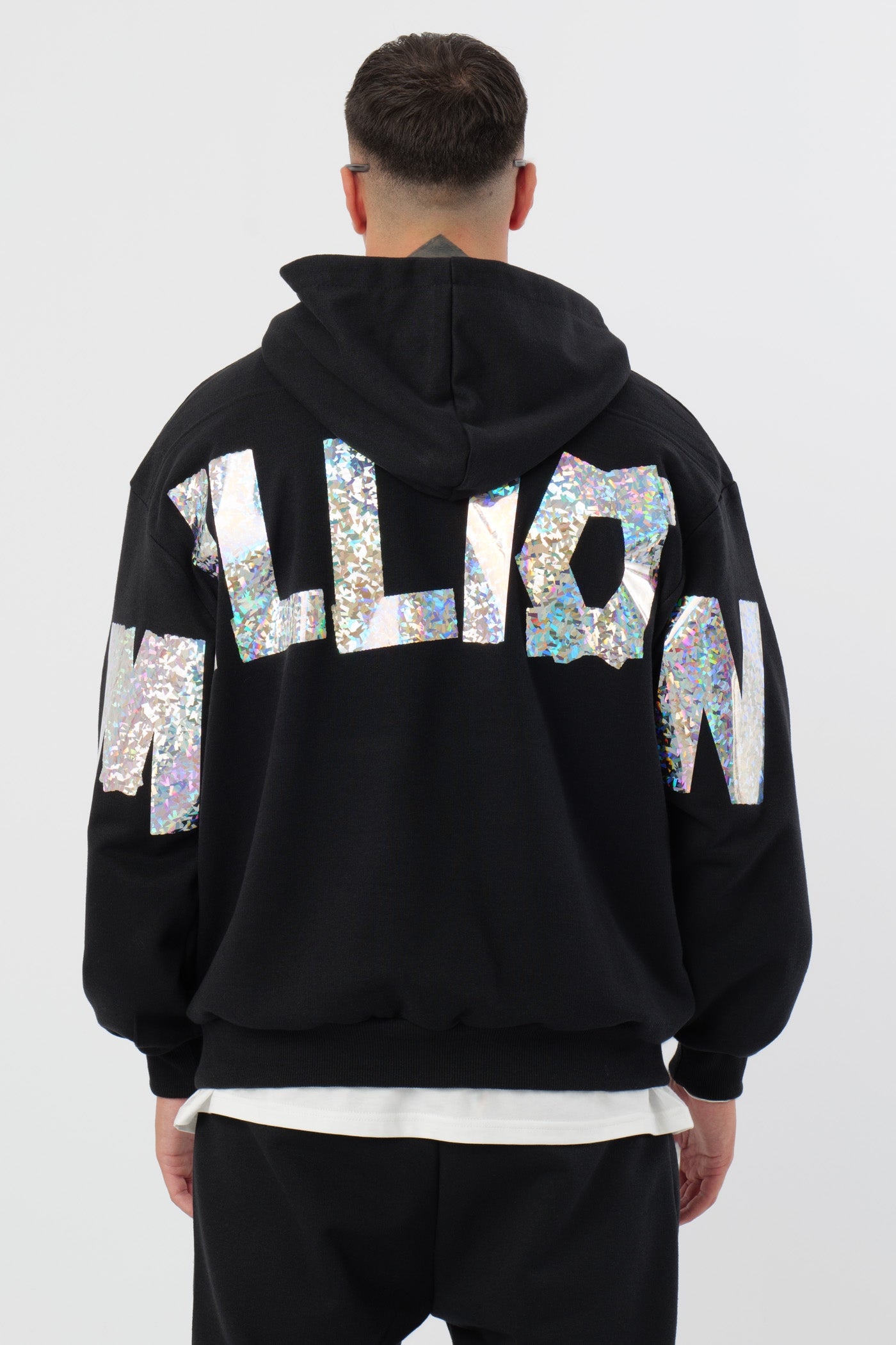 Hoodie Crystal Lonely Noir