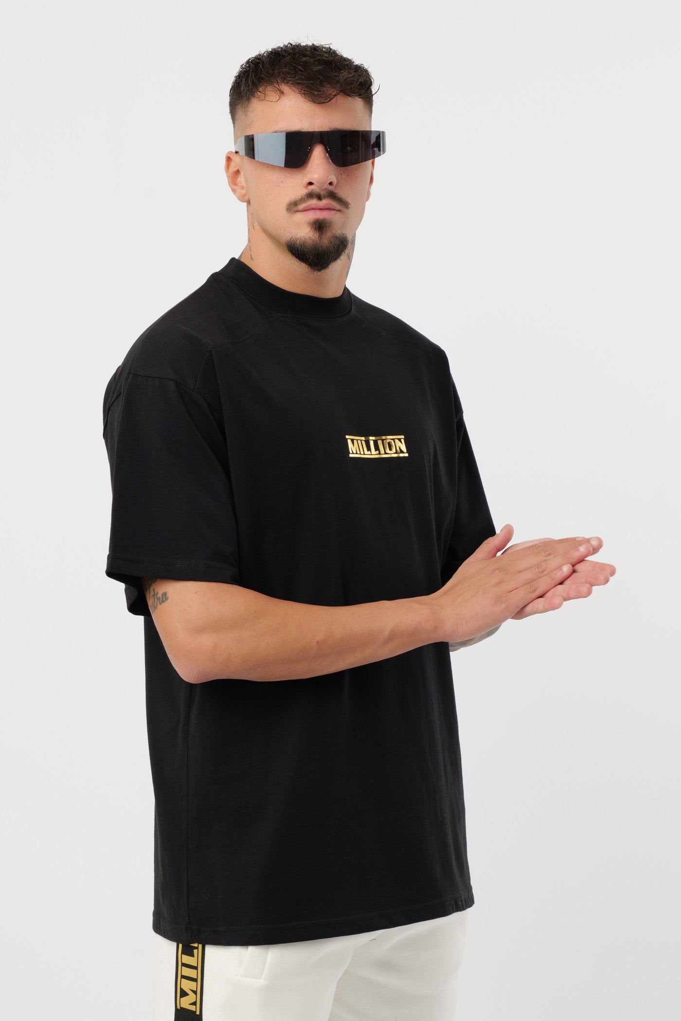 T-Shirt Oro Nera