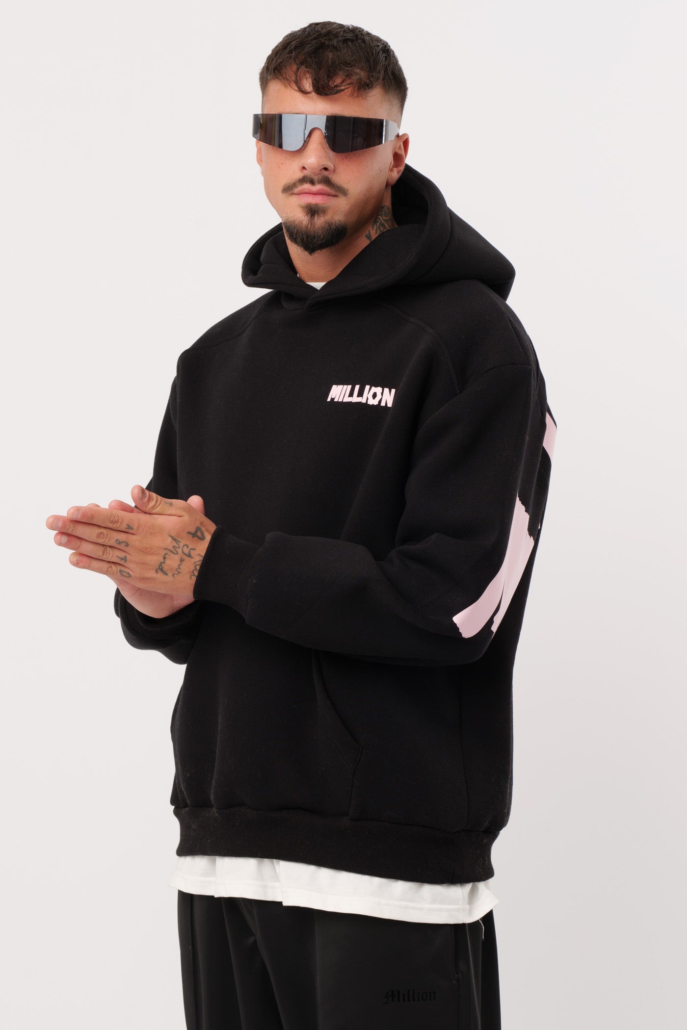 Hoodie Rosè Lonely Black