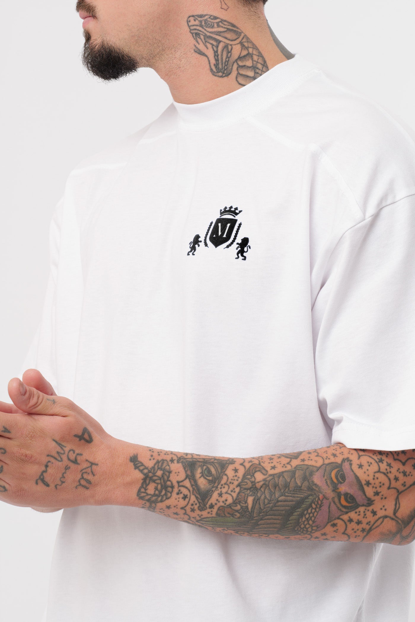 T-Shirt Logo Blanc