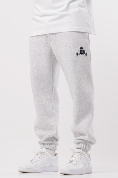 Pantalon Jogging Logo Gris