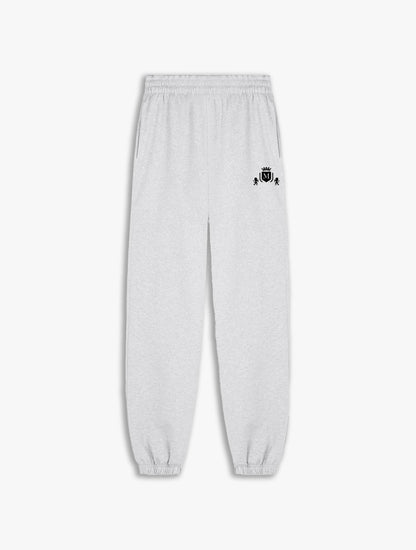 Jogginghose Logo Grau