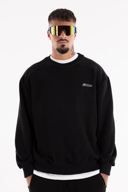 Crewneck Crystal President Noir