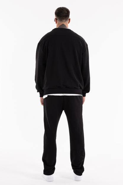 Crewneck Black Cortar Noir