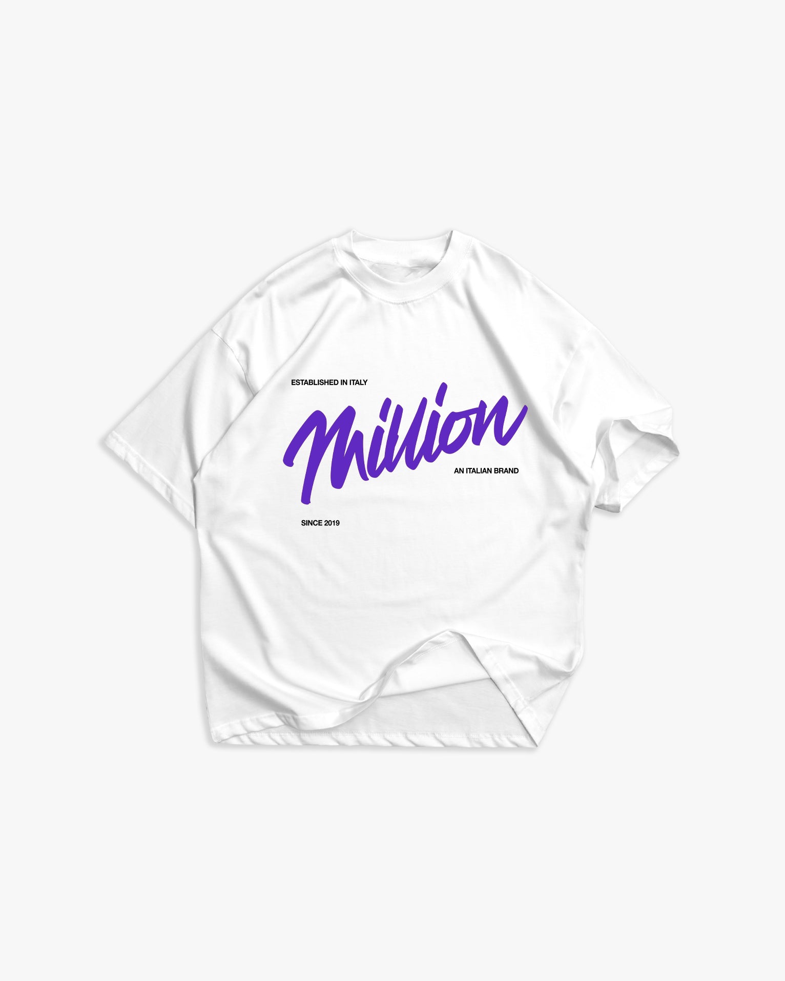 T-Shirt BabyViolet Bianco