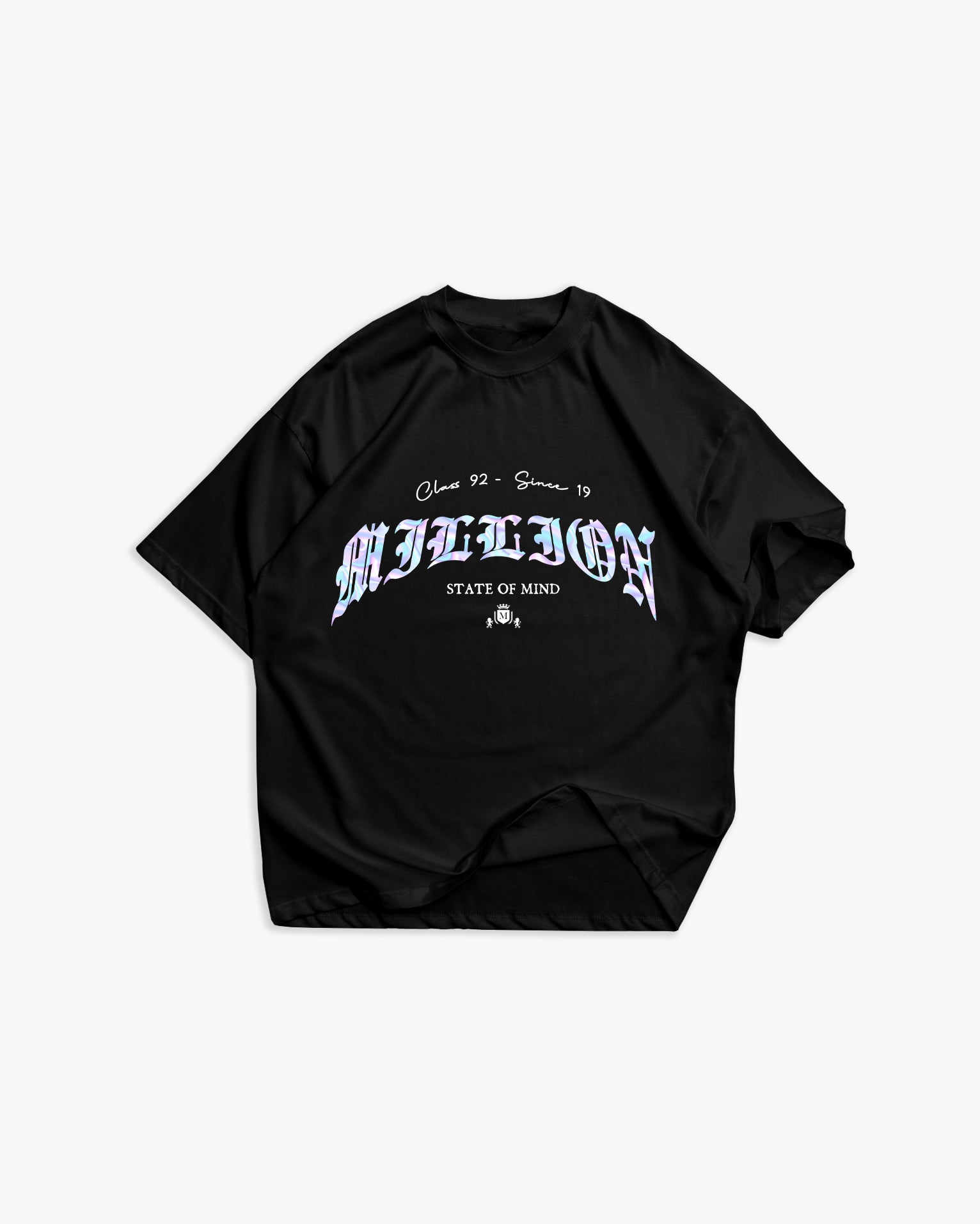 T-Shirt Nera Holografic