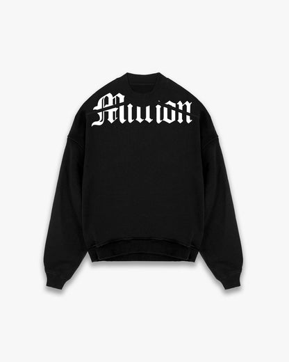 Crewneck Blanc Cortar Noir