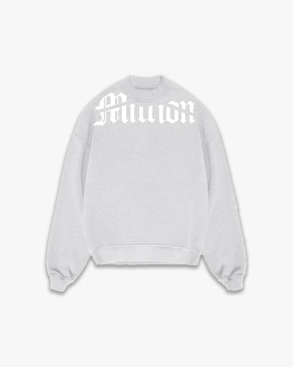 Crewneck Blanc Cortar Gris