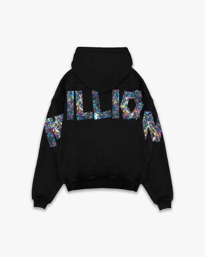 Hoodie Crystal Lonely Noir