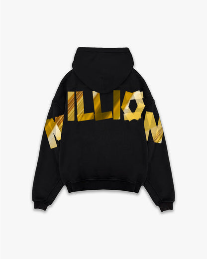 Hoodie Gold Lonely Schwarz