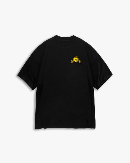 T-shirt Logo Noir Jaune