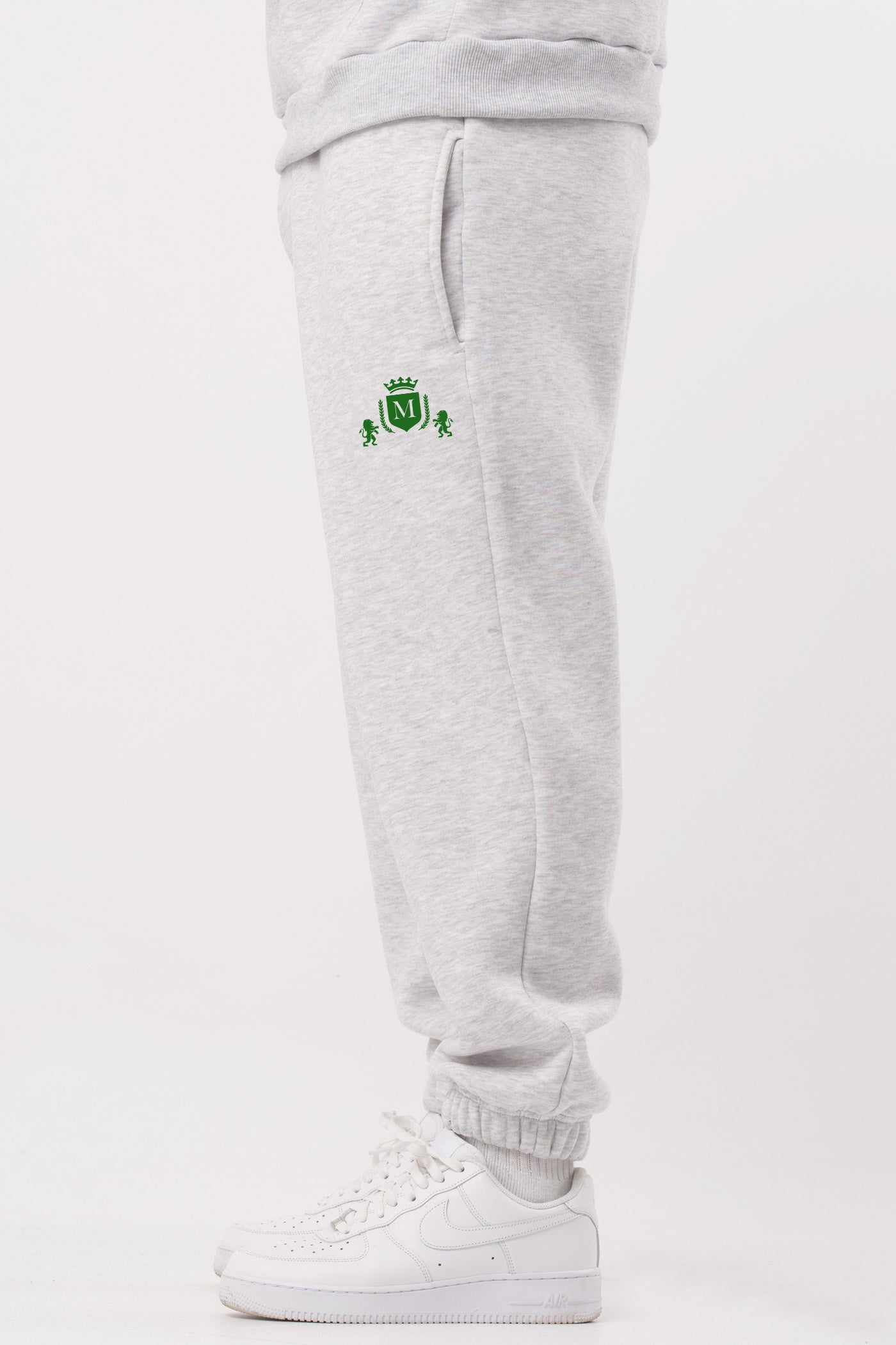 Ensemble "Logo" Gris Vert