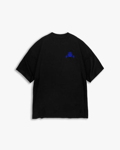 T-shirt Logo Noir Royal